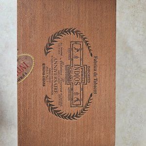 Wooden cigar box